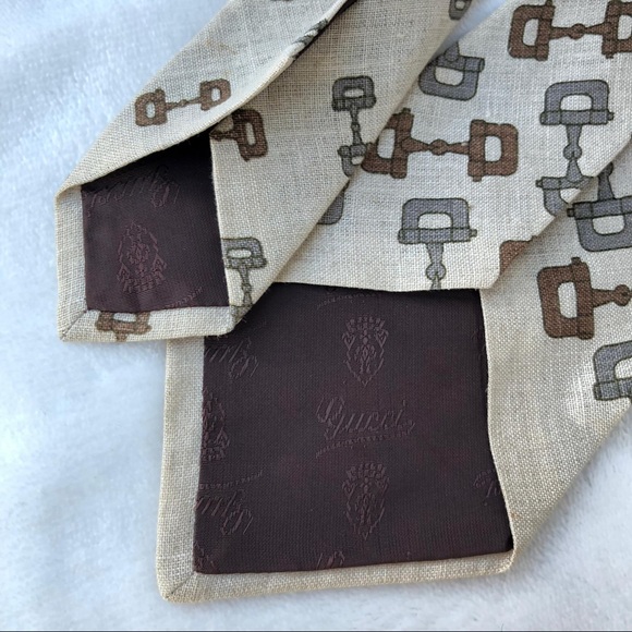 Auth. GUCCI Tie - Picture 3 of 7